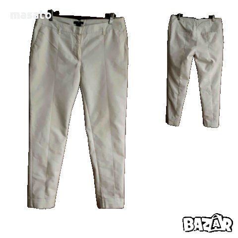 H&M - бял панталон, снимка 2 - Панталони - 24202888