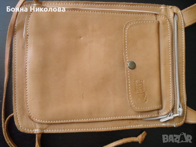 Чанта за носене на пари и документи до тялото -кожа, ръчна изработка- НОВА, снимка 3 - Чанти - 36771692