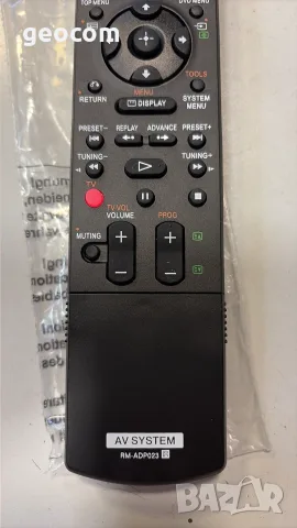 SONY AV systems Remote Control RM-ADP023 (Ново), снимка 5 - Дистанционни - 56099117