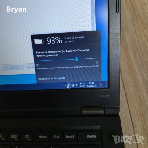 Lenovo Thinkpad T440p i5/8 ram/240 ssd ново/ Лаптоп, снимка 4 - Лаптопи за работа - 40309360