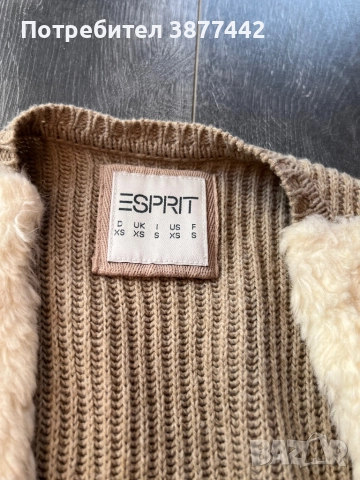 Дамски елек ESPRIT XS размер-25 лв, снимка 2 - Елеци - 52329803
