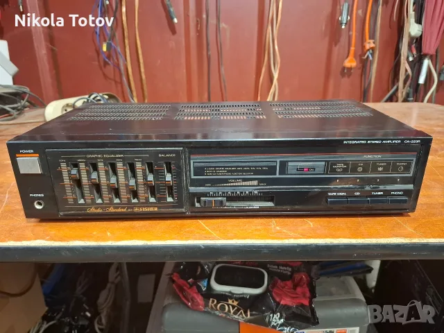 Продава се усилвател Fisher CA-223R. 