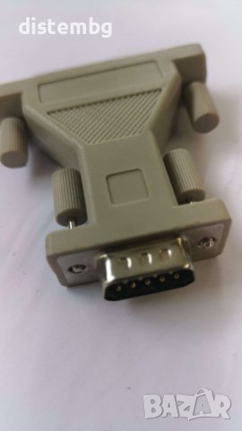 Адаптор RS-232,  DB25F към DB9M