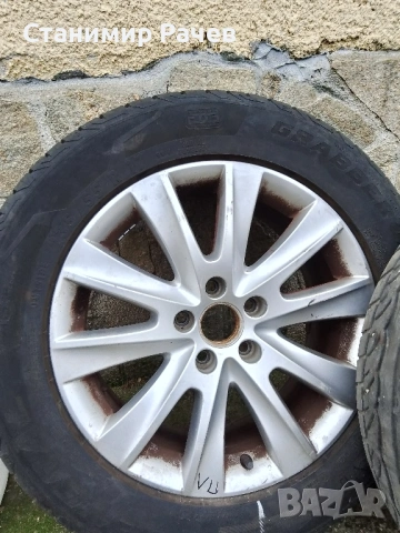 Джанти 17 vw Тигуан , снимка 2 - Гуми и джанти - 53131356