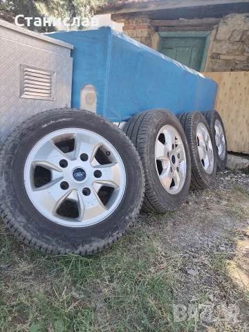 Джанти с гуми за Ford transit 16" 5х160