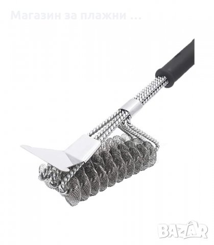 ЧЕТКИ ЗА ПОЧИСТВАНЕ НА БАРБЕКЮ, ДВУ И ТРИ РЕДОВИ - код  3050, снимка 13 - Барбекюта - 34138159