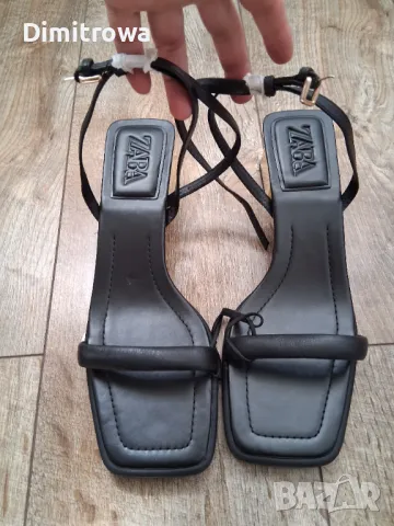 н.41 Zara сандали, снимка 2 - Сандали - 49685910