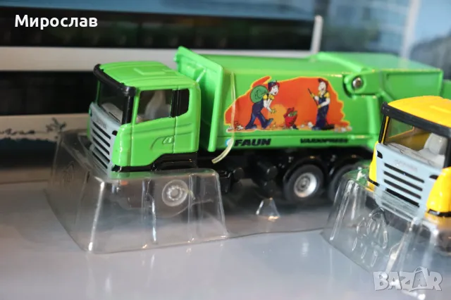 SIKU 1/87 H0 SCANIA АВТОБУС КАМИОН ИГРАЧКА КОЛИЧКА МОДЕЛ, снимка 6 - Колекции - 49259171