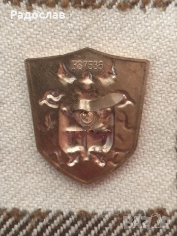 стара брошка / значка Герб, снимка 4 - Други - 54100515