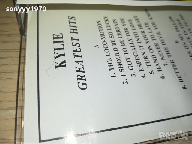 KYLIE-КАСЕТА 3110231456, снимка 9 - Аудио касети - 42793654
