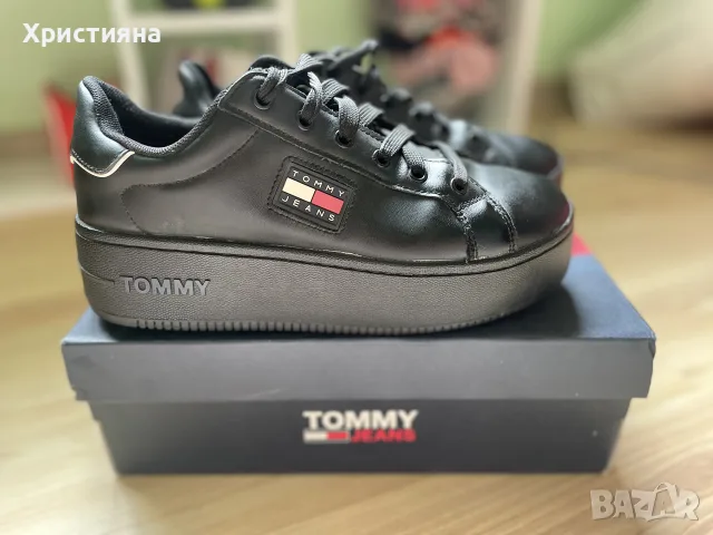 Дамски сникърси Tommy Jeans, снимка 4 - Маратонки - 56439949