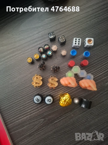 Капачки за винтил 3€ за комплект. Всичките са 20€