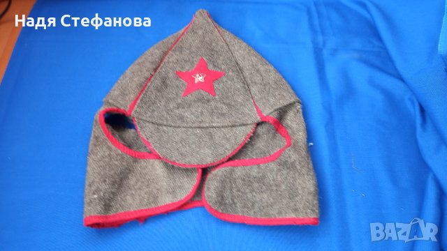 Военна шапка Будьоновка, снимка 6 - Антикварни и старинни предмети - 44497142