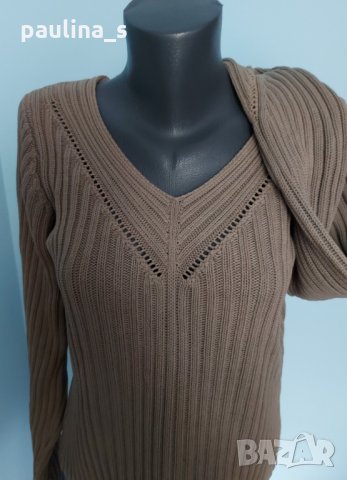 Два различни броя / Марков памучен пуловер с шпиц деколте "InWear" и "Esprit" , снимка 12 - Блузи с дълъг ръкав и пуловери - 15989750