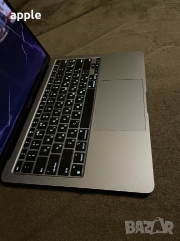 13" M1 Macbook Air A2337 Space Grey-НА ЧАСТИ, снимка 3 - Лаптопи за дома - 54299598