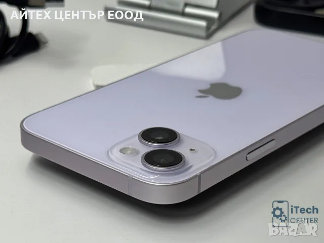 iPhone 14 Plus, 128GB, Purple, 100% батерия, КАТО НОВ, ГАРАНЦИЯ!, снимка 6 - Apple iPhone - 56223637