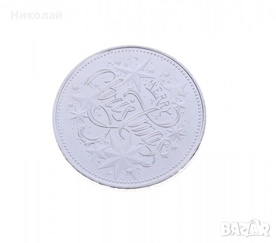 Коледна монета , дядо коледа , нова година, снимка 2 - Нумизматика и бонистика - 30613063