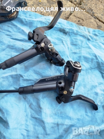 Хидравлични спирачки за велосипед колело Shimano deore slx bl m 675 , снимка 4 - Части за велосипеди - 52227403