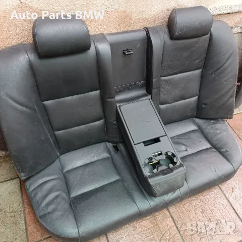 Задни седалки BMW E60 Задна седалка БМВ Е60 Кожен салон, снимка 4 - Части - 50416109