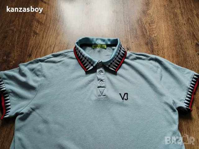 versace jeans - страхотна мъжка тениска ХС, снимка 3 - Тениски - 49731353