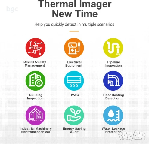 Термокамера от ново поколение Термовизионен NF-526E 256X192, инфрачервен температурен измервател, снимка 2 - Други инструменти - 50471169