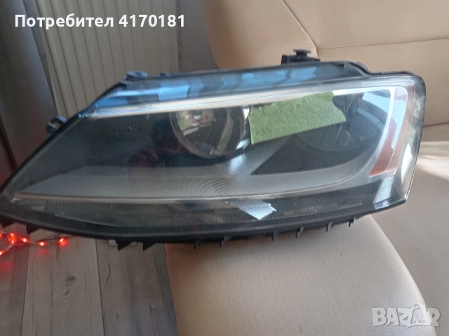 преден ляв фар vw Jetta оранджав мигач запазен , снимка 2 - Части - 51807925