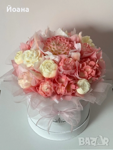 Соеви свещи,букети,подаръчета,шанел, снимка 10 - Декорация за дома - 52698577