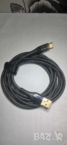 2М Кабел Essager 7A USBA към Type C 100W, снимка 4 - USB кабели - 51813197
