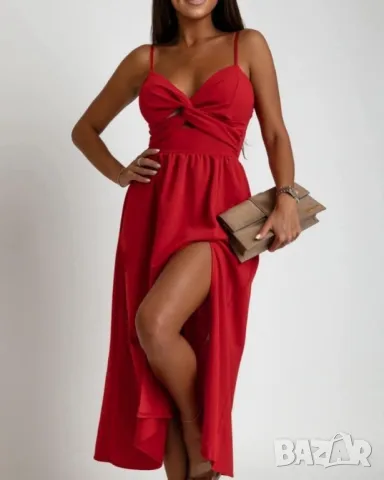 рокли с миди дължина , снимка 8 - Рокли - 50428066