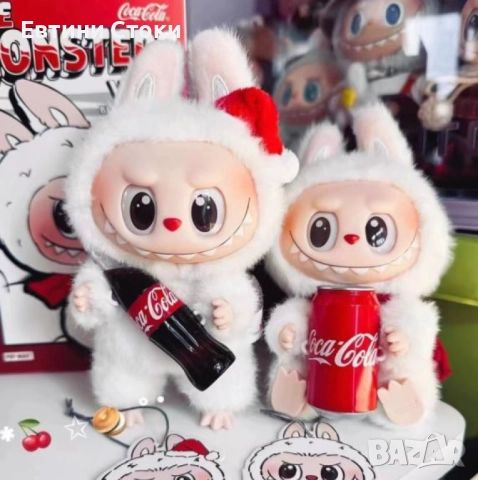 Колекционерска фигура Labubu x Coca-Cola Зимна серия, снимка 2 - Други - 52648301