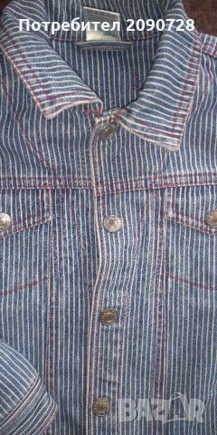 Дънково детско яке, снимка 3 - Детски якета и елеци - 29774323