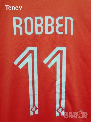 Нидерландия Робен Nike тениска фланелка Netherlands Robben , снимка 3 - Тениски - 42027696