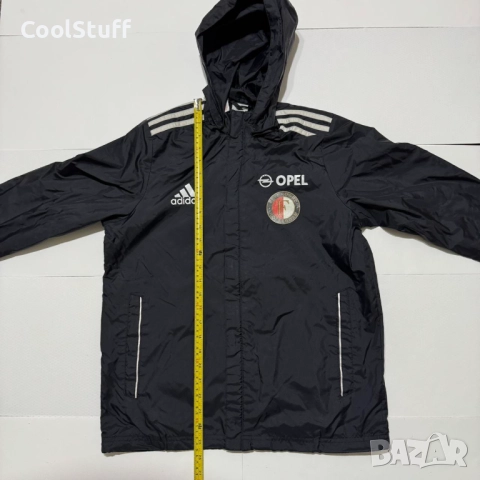 Adidas Feyenoord Rotterdam Фейнорд Ротердам Тренировъчно Детско Футболно Яке Размер 13\14 Години, снимка 2 - Детски якета и елеци - 52422557