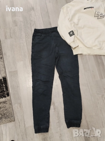 спортни дънки и худи , снимка 2 - Детски панталони и дънки - 51711401