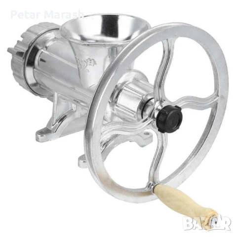 Електрическа Месомелачка Алуминиева 32 номер с електромотор, снимка 9 - Селскостопанска техника - 50546448