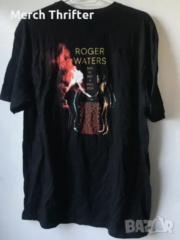 Roger Waters (Pink Floyd) черна тениска размер L, снимка 2 - Тениски - 55887005