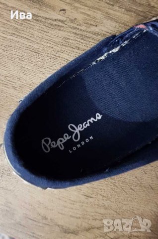 Детски еспадрили Pepe Jeans 33 номер, снимка 4 - Детски обувки - 29780179