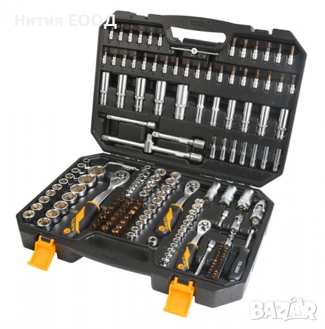 Комплект иструменти 1/2", 3/8"+1/4" Tolsen GriPro Industrial 175 части