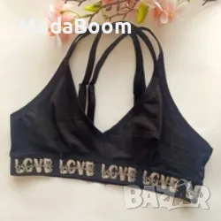 Спортно бюстие LOVE, снимка 2 - Бельо - 48270842