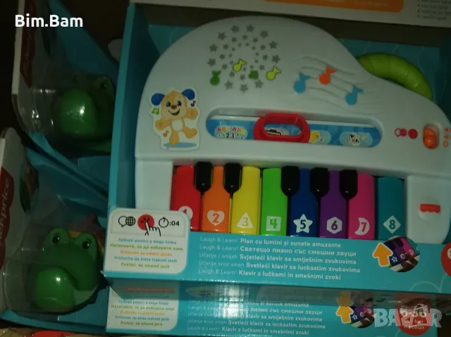Детско пиано Fisher Price - на едро