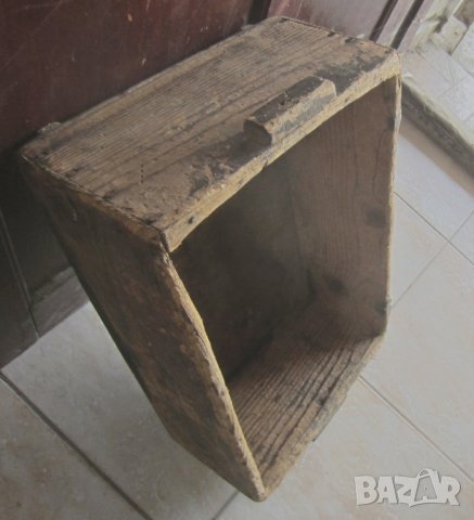 Стар дървен съд, копаня, копанка  с дръжки, корито, снимка 2 - Антикварни и старинни предмети - 29121024