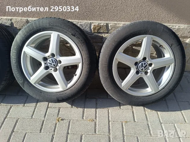 Джанти с гуми за Мерцедес,VW, AUDI 16  5×112, снимка 3 - Гуми и джанти - 47510626