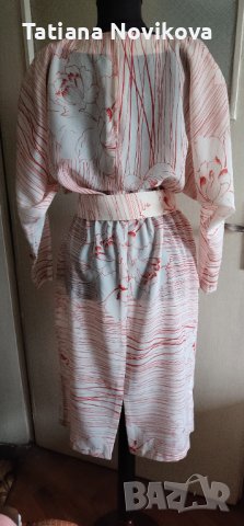 Елегантна официална  рокля  от лека коприна , снимка 2 - Рокли - 40261941