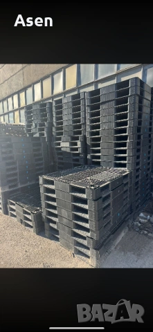 Пластмасови палети DE4 1300х1100х130 EXN