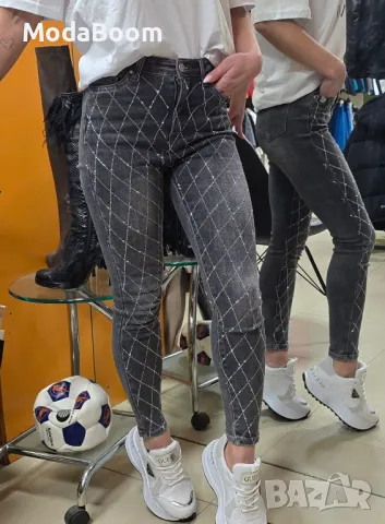 Дамски дънки , снимка 2 - Дънки - 48357562