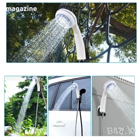 Мобилен портативен душ , снимка 4 - Химически тоалетни - 51360404