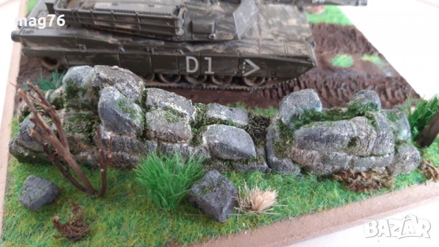 Диорама - Military diorama muddy road & tank D1 Scale 1/34-1/39, снимка 6 - Колекции - 31505972
