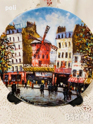 порцеланова чиния за стена 5, снимка 2 - Декорация за дома - 51096236