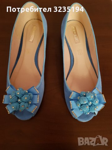 Roberto Botella светло сини обувки, снимка 2 - Дамски ежедневни обувки - 34877614