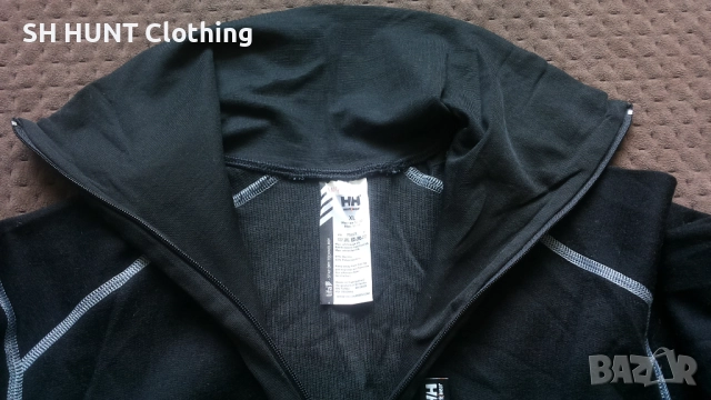 HELLY HANSEN 75027 57% Merino Wool Twermo Work Wear размер L / XL работна термо блуза W4-456, снимка 11 - Блузи - 52028027